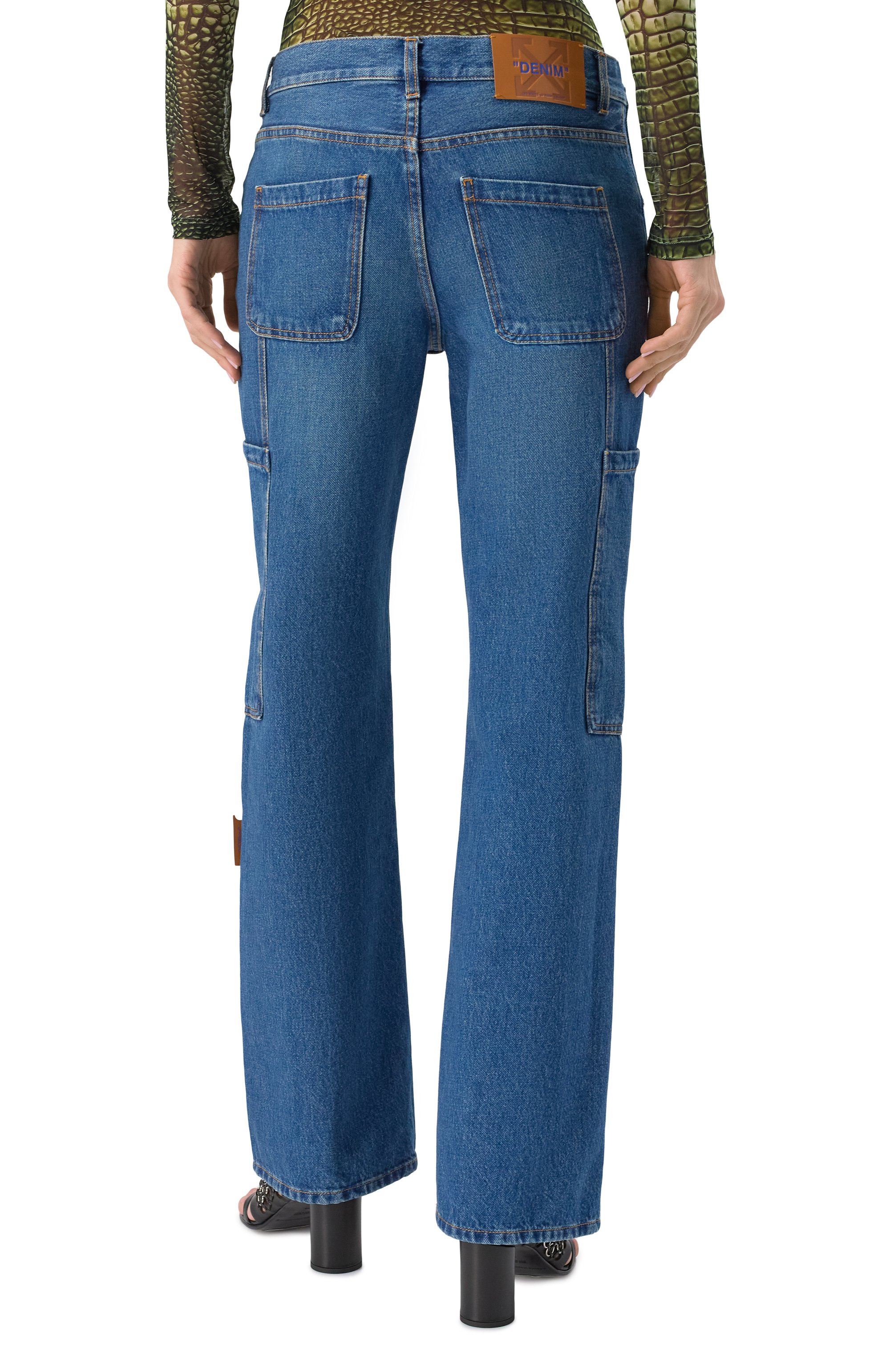 Джинсы OFF-WHITE, арт. 0WYB01DS25DEN001, фото 4