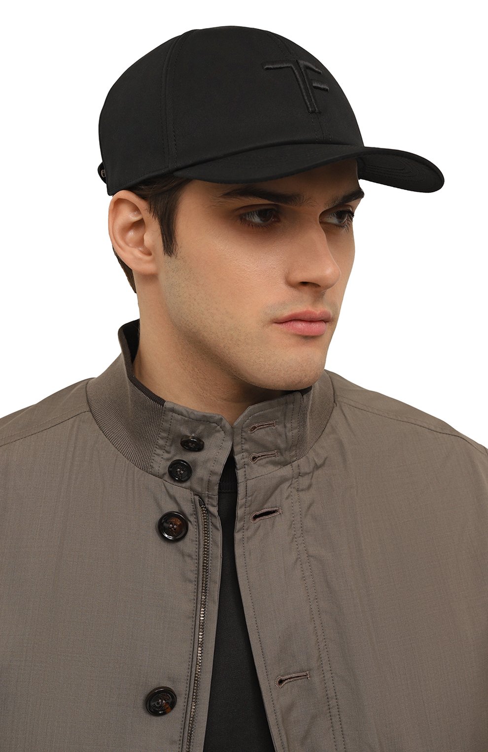 Хлопковая бейсболка TOM FORD, арт. MH003/TCN036G, фото 2