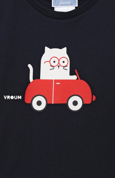 Хлопковая футболка JACADI, арт. 2044677-N, фото 3