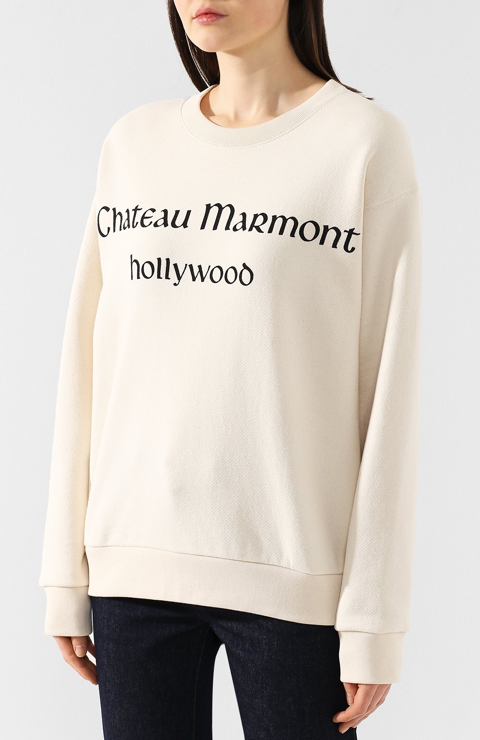 Хлопковый пуловер GUCCI, арт. 469250/XJA0H, фото 3