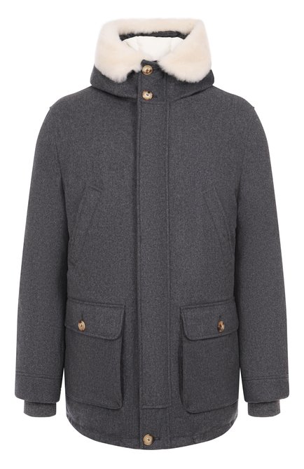 Мужская шерстяной пуховик BRUNELLO CUCINELLI, арт. MM4701993