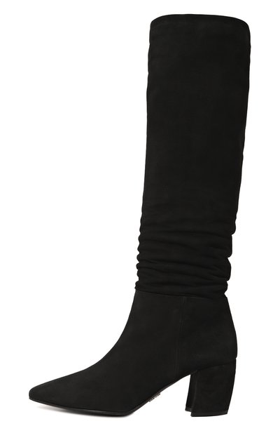 Замшевые сапоги PRADA, арт. 1W879I-008-F0002-065, фото 4