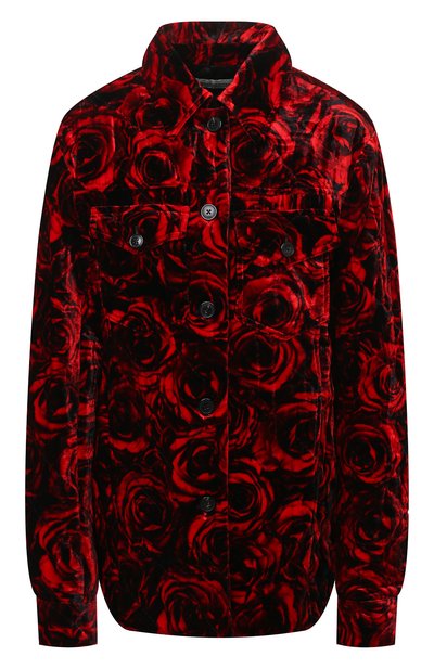 Женская куртка из вискозы и шелка DRIES VAN NOTEN, арт. 212-010522-3501