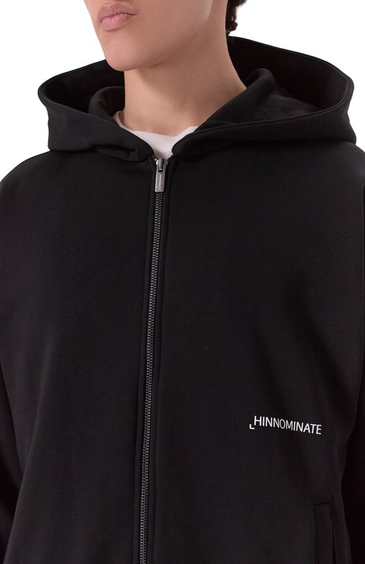 Хлопковая толстовка HINNOMINATE HMABM01370 Чёрный  HMABM01370 Фото 5