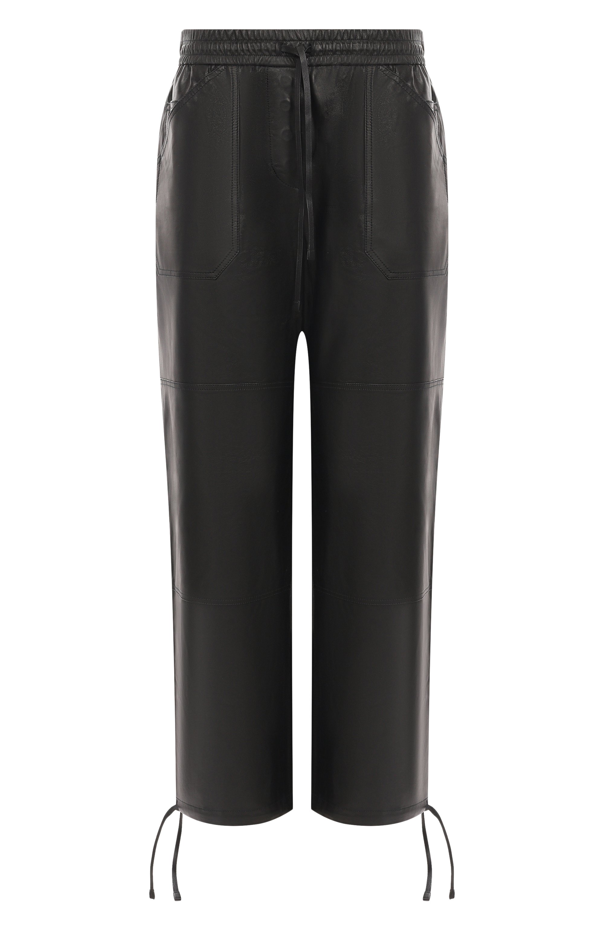 Кожаные брюки JIL SANDER, арт. J02KA0340/J07187, ф�ото 1