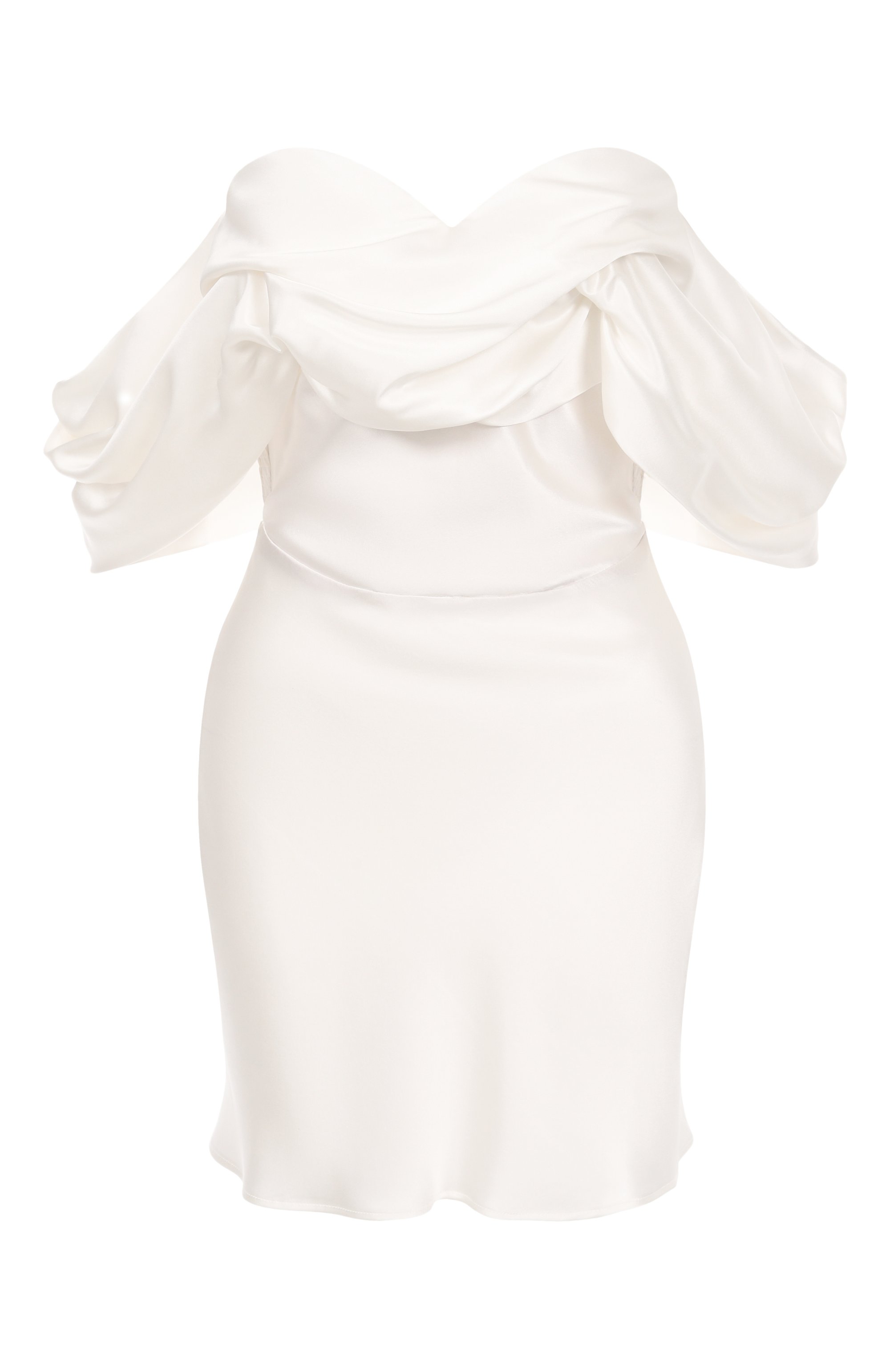 Атласное платье GIUSEPPE DI MORABITO, арт. 04SSDR468 04422, фото 1