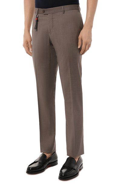 Шерстяные брюки MARCO PESCAROLO, арт. SLIM80/4913, фото 3