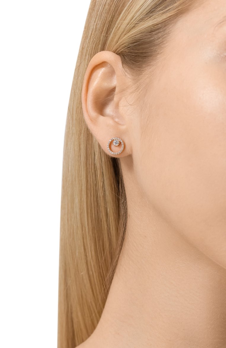 Женские серьги constella SWAROVSKI золотого цвета, арт. 5692263 | Фото 2 (Материал: Кристаллы, Металл; Нос: Не проставлено)