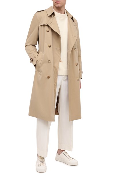 Кожаные кеды JIL SANDER, арт. JI35545C-12312, фото 2