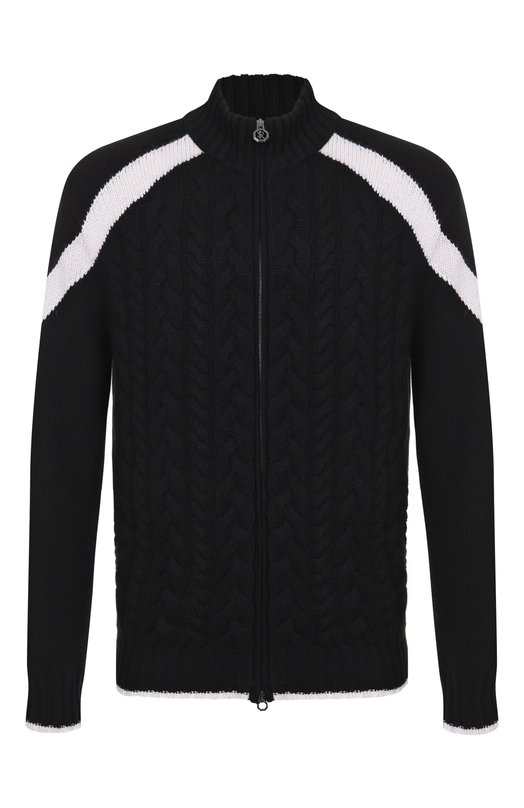 Кашемировый кардиган Stefano Ricci K404006R31/F25465 Чёрный K404006R31/F25465