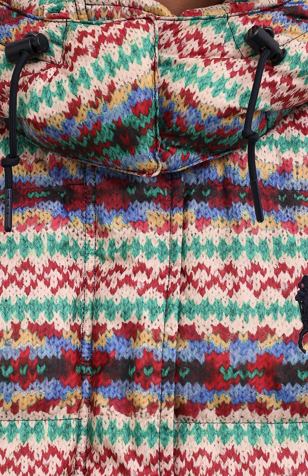 Пуховик POLO RALPH LAUREN разноцветного цвета по цене 59950 руб., арт. 211844806, фото 5 Пуховик POLO RALPH LAUREN, арт. 211844806, фото 5