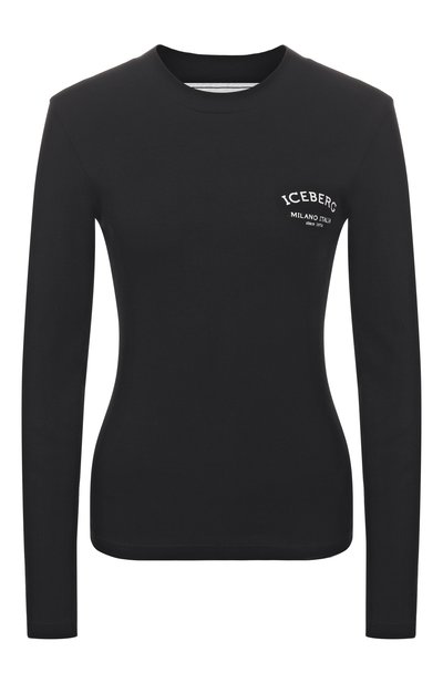 Женская хлопковый лонгслив ICEBERG, арт. F072/6302