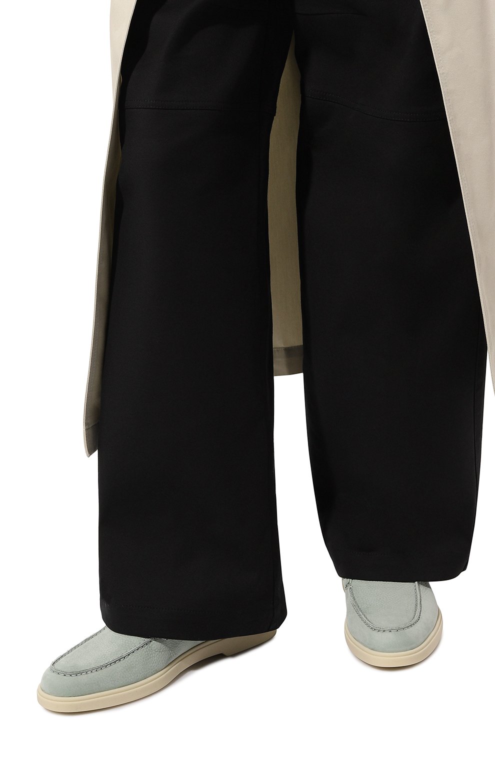 Ботинки из нубука yalta SANTONI, арт. WUYA58458TISNSV9, фото 3