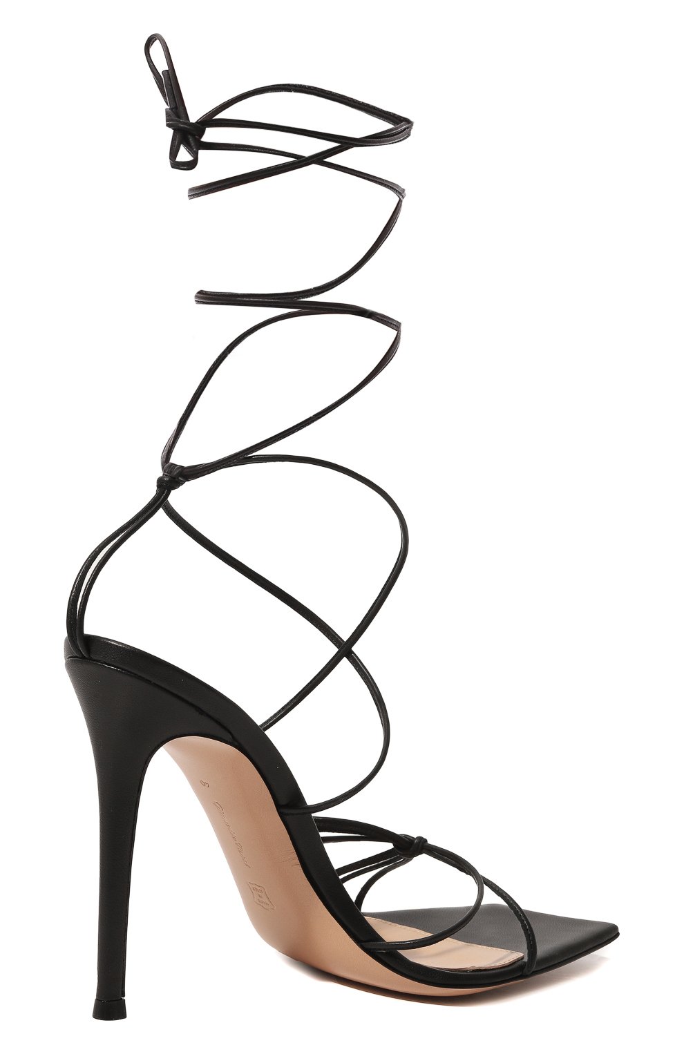 Кожаные босоножки sylvie GIANVITO ROSSI, арт. G32016.15RIC.NAPNER0, фото 5