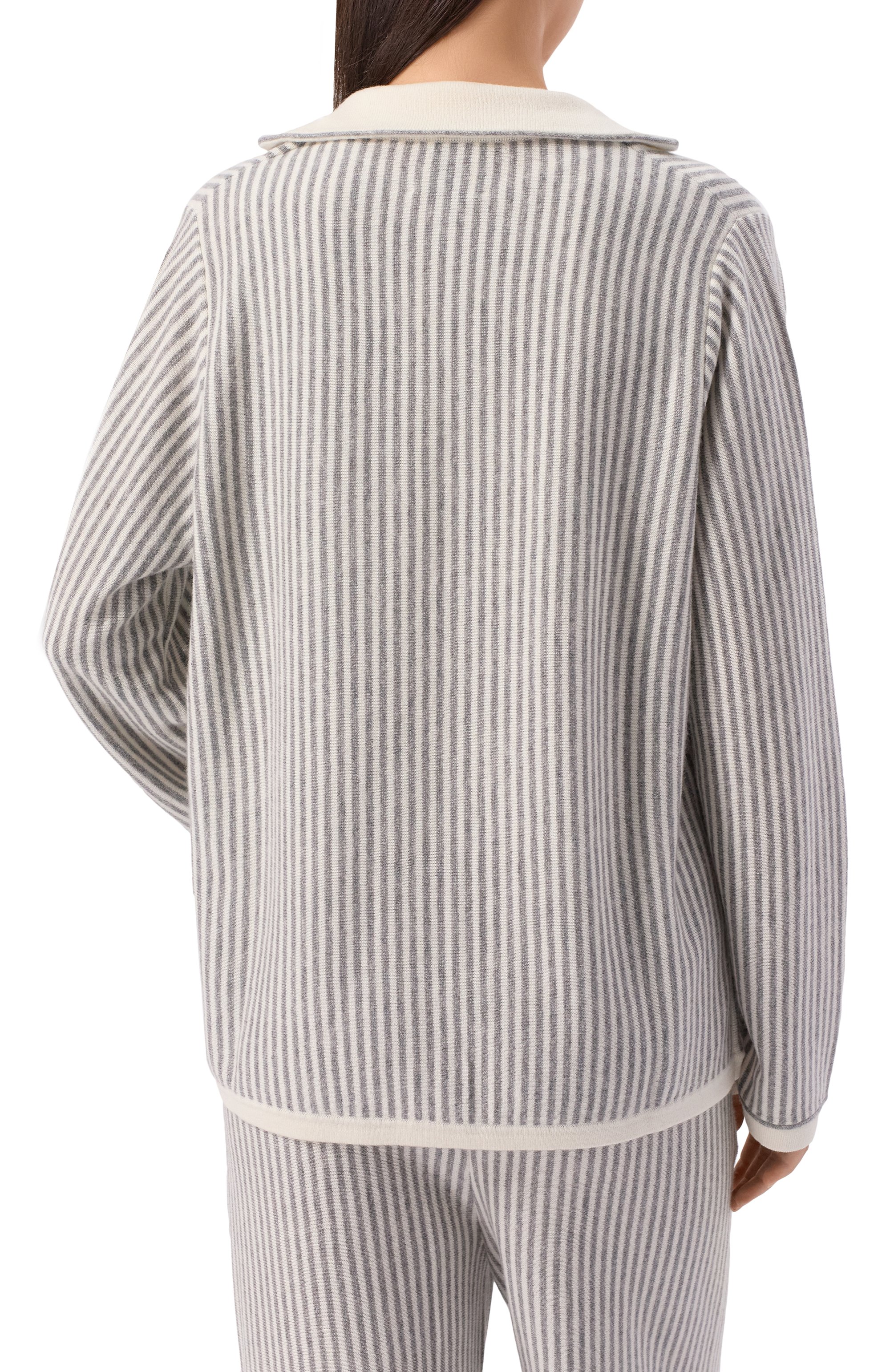 Рубашка из шерсти и кашемира ALLUDE, арт. 255/17750, фото 4