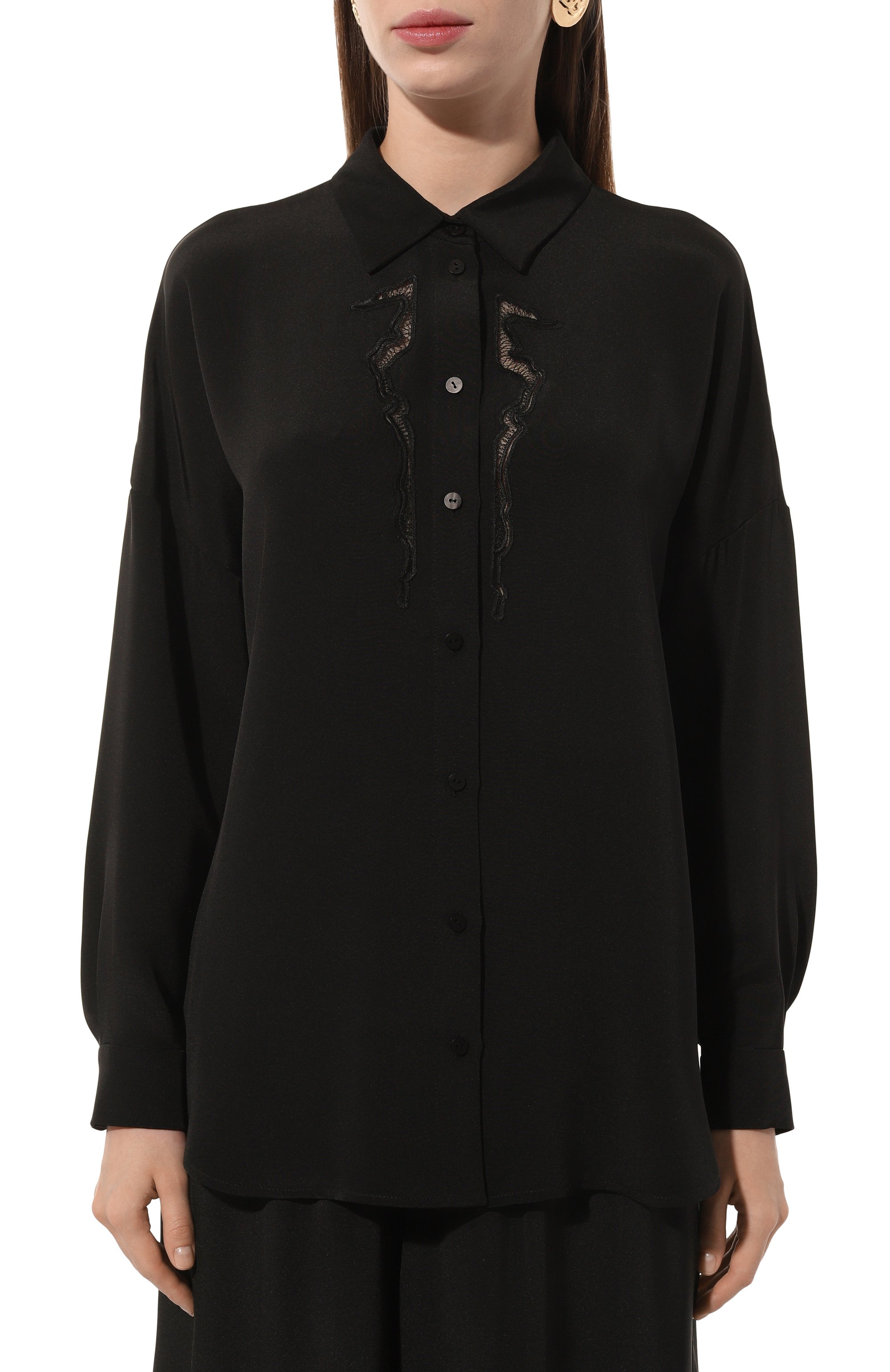 Шелковая рубашка AKHMADULLINA, арт. 1225.2BL603/S713, фото 3