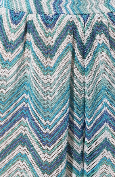 Шорты из вискозы MISSONI голубого цвета по цене 47050 руб., арт. MC22SI00/BR00XK, фото 5 Шорты из вискозы MISSONI, арт. MC22SI00/BR00XK, фото 5