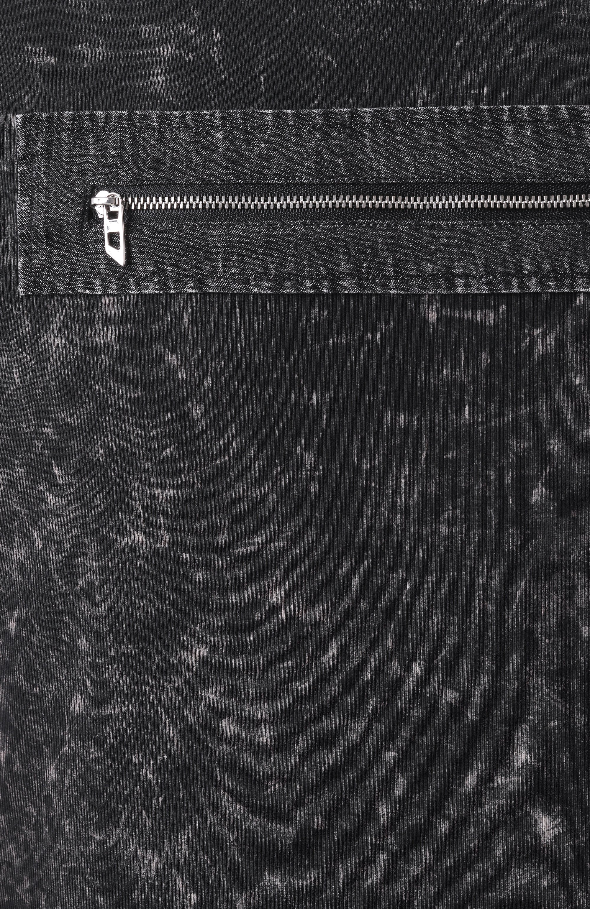 Хлопковый лонгслив DIESEL темно-серого цвета по цене 23600 руб., арт. A17634/0QMAU, фото 6 Хлопковый лонгслив DIESEL, арт. A17634/0QMAU, фото 6