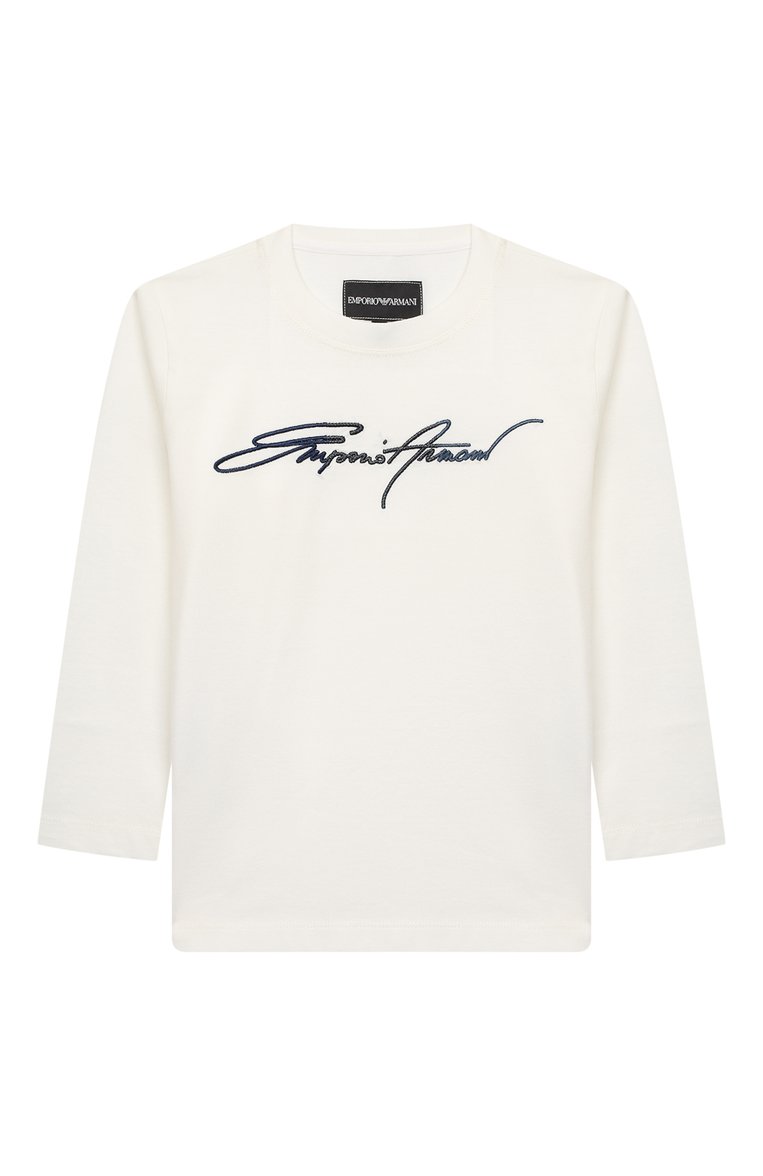 Хлопковый лонгслив EMPORIO ARMANI, арт. 6H4TJN/1JTUZ, фото 1