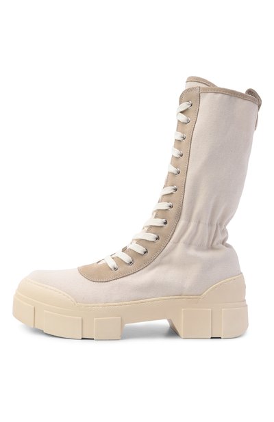 Текстильные ботинки v14_roccia VIC MATIE кремового цвета по цене 44800 руб., арт. 1K5006D_V14BRUBP96, фото 4 Текстильные ботинки v14_roccia VIC MATIE, арт. 1K5006D_V14BRUBP96, фото 4