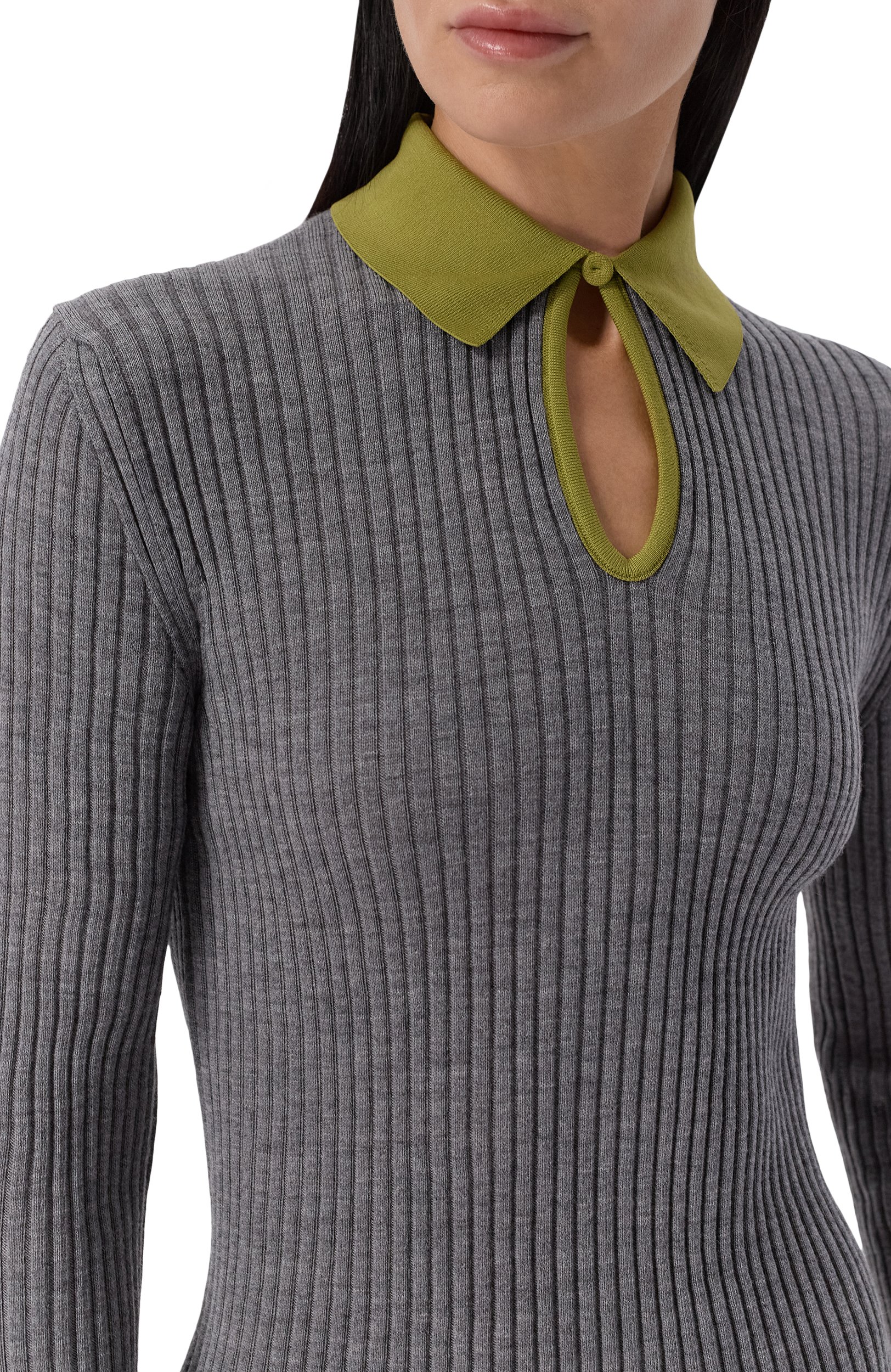 Шерстяное поло JIL SANDER, арт. J02GL0125/J14877, фото 5