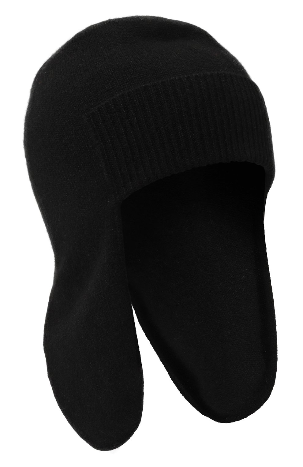 Кашемировая шапка-ушанка TEGIN черного цвета по цене 16280 руб., арт. 5603-9907, фото 1 Кашемировая шапка-ушанка TEGIN, арт. 5603-9907, фото 1