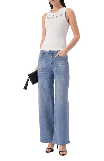 Женский хлопковая майка SASHA KIM, арт. SK-00001774