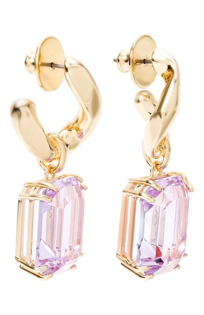 Серьги millenia SWAROVSKI сиреневого цвета по цене 23500 руб., арт. 5694784, фото 3 Серьги millenia SWAROVSKI, арт. 5694784, фото 3