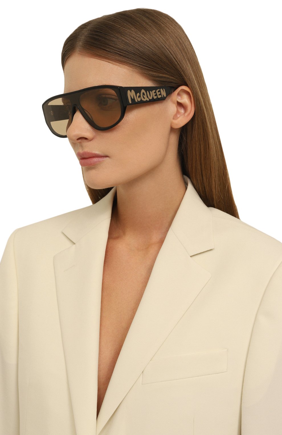 Солнцезащитные очки ALEXANDER MCQUEEN, арт. AM0386S 002, фото 2