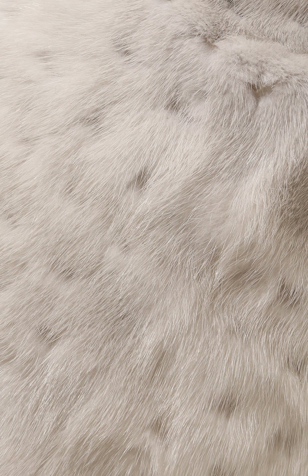 Меховая шапка из норки и лисы VICTORIA KUSENKOVA светло-серого цвета по цене 92840 руб., арт. 071600008672, фото 4 Меховая шапка из норки и лисы VICTORIA KUSENKOVA, арт. 071600008672, фото 4