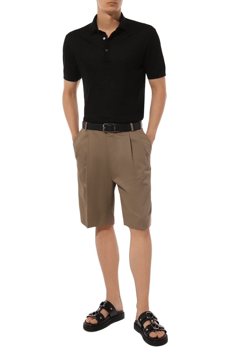 Шелковое поло ZEGNA, арт. UB330A5/B775365, фото 2