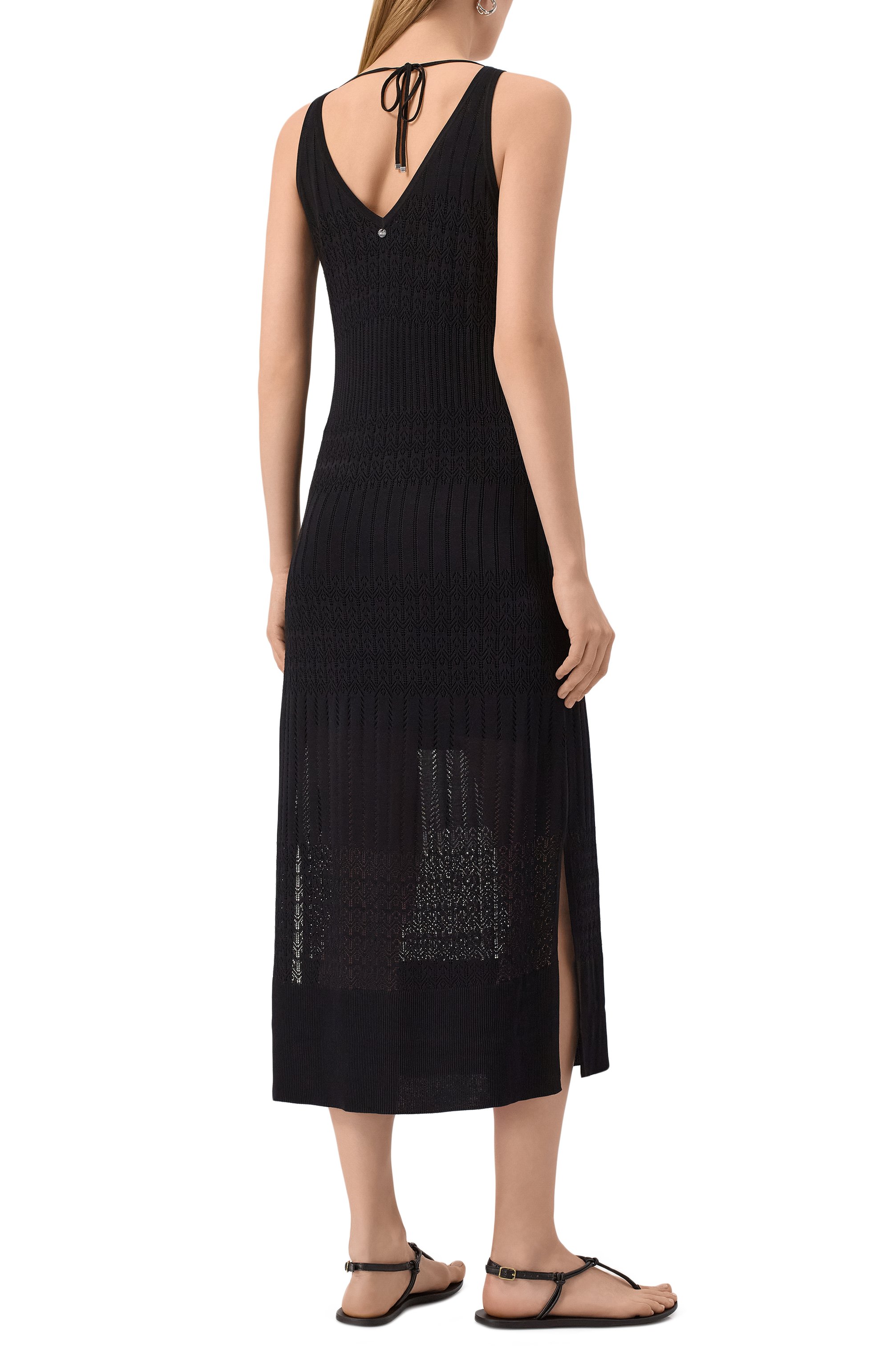 Платье из вискозы BOSS ORANGE, арт. 50535506, фото 4