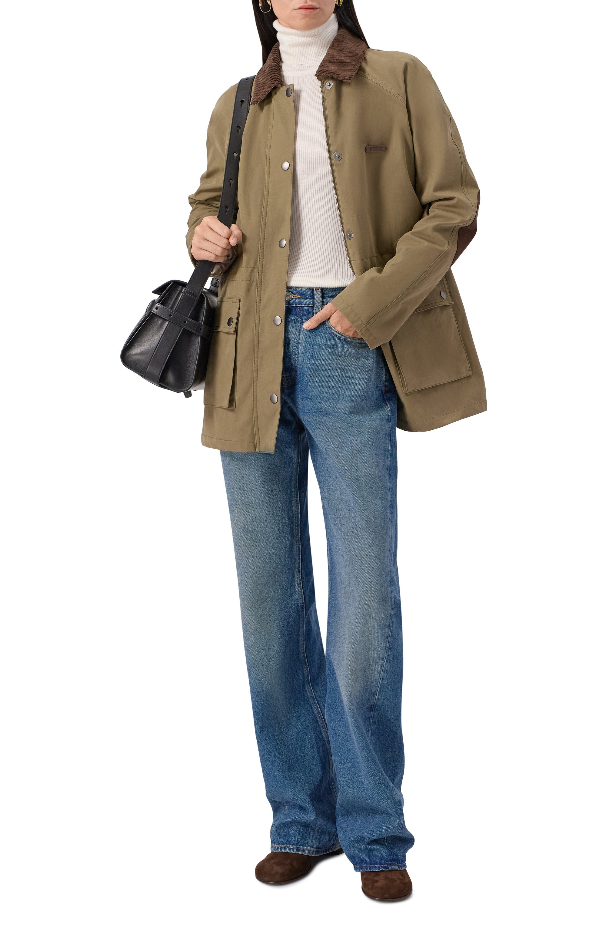 Хлопковая куртка MOSCHINO, арт. A0621/5518, фото 2