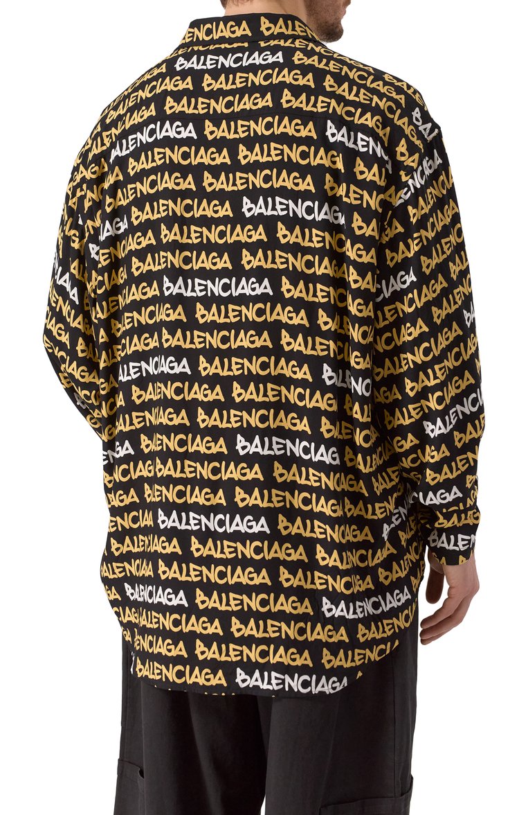 Рубашка из вискозы BALENCIAGA, арт. 681812/TRLJ3, фото 1