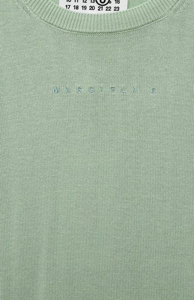 Пуловер из вискозы и хлопка MM6, арт. M60507/MM095, фото 3