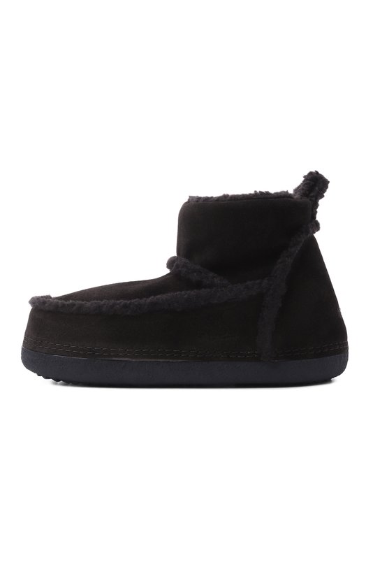 Замшевые сапоги Classic Shearling Low INUIKII 2002.003.0021 Чёрный  2002.003.0021 Фото 4