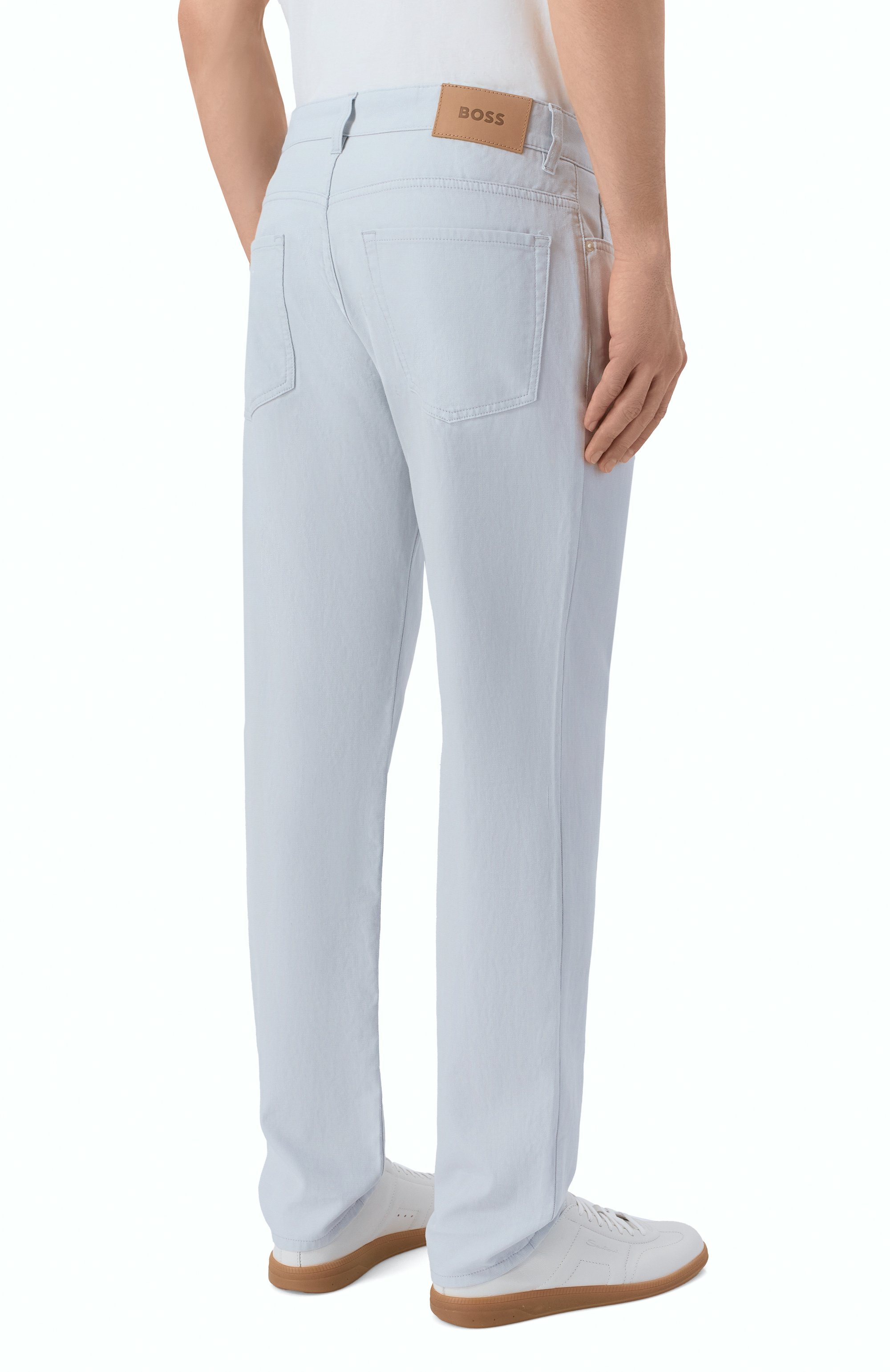 Хлопковые брюки BOSS, арт. 50553815, фото 4