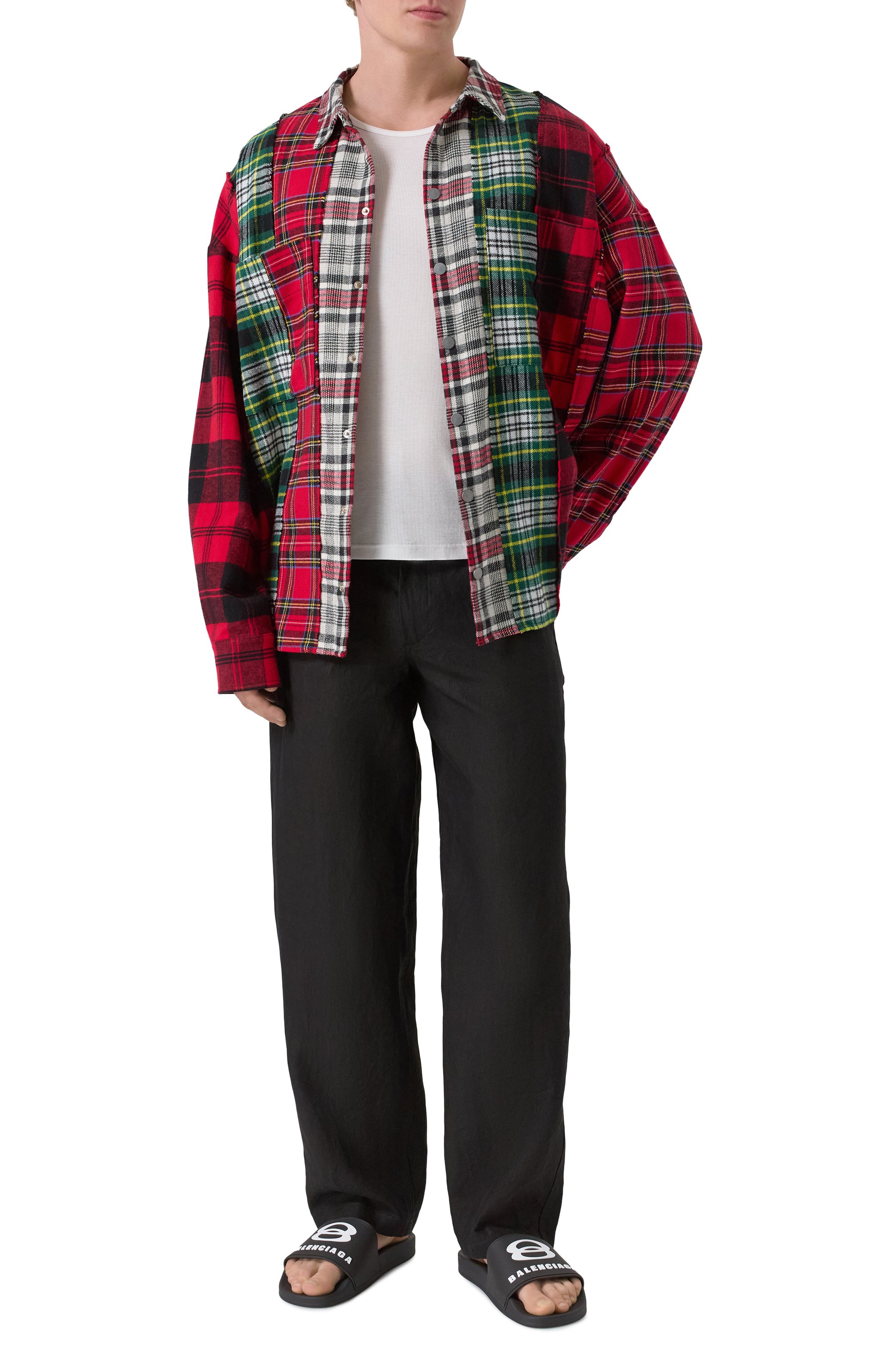 Шлепанцы pool BALENCIAGA, арт. 689031/W1SA6, фото 2