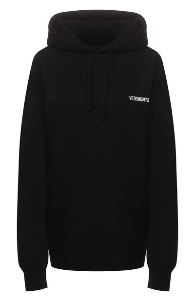 Женский хлопковое худи VETEMENTS, арт. UAH21TR535 1601/W