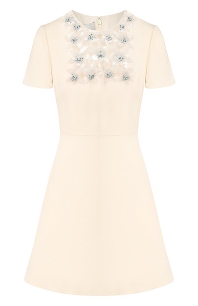 Женское платье из смеси шерсти и шелка VALENTINO, арт. SB3VANB61CF