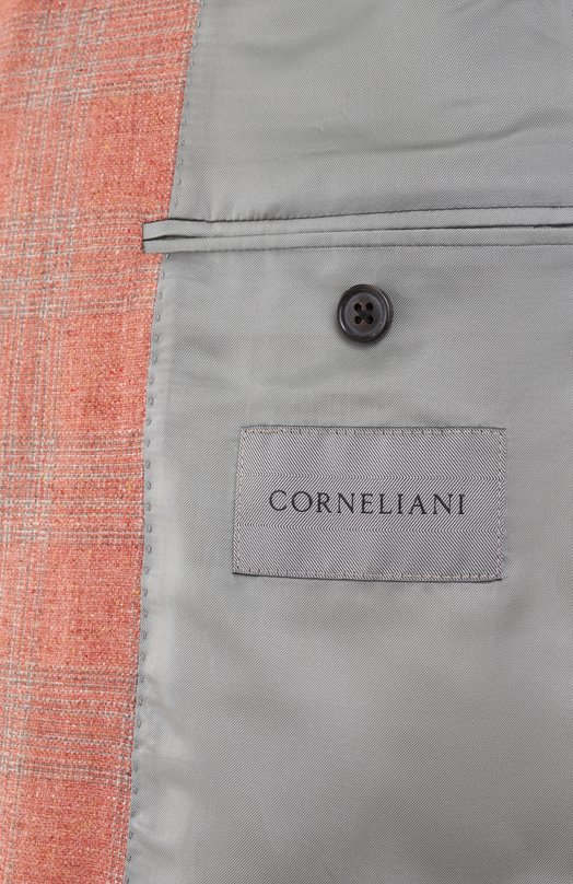 Шелковый пиджак Corneliani 25X008-2516948 Розовый  25X008-2516948 Фото 9