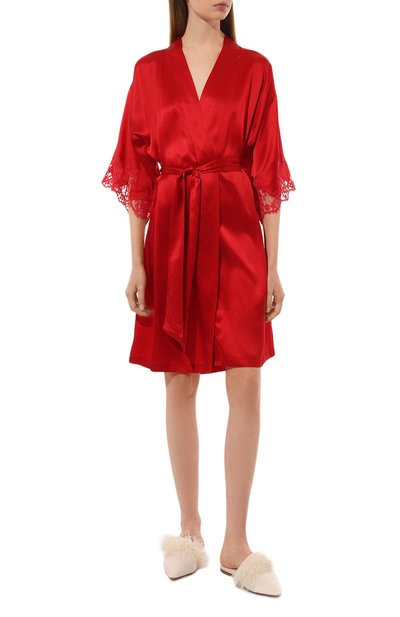 Халат из шелка и хлопка LISE CHARMEL, арт. ALC2080, фото 3