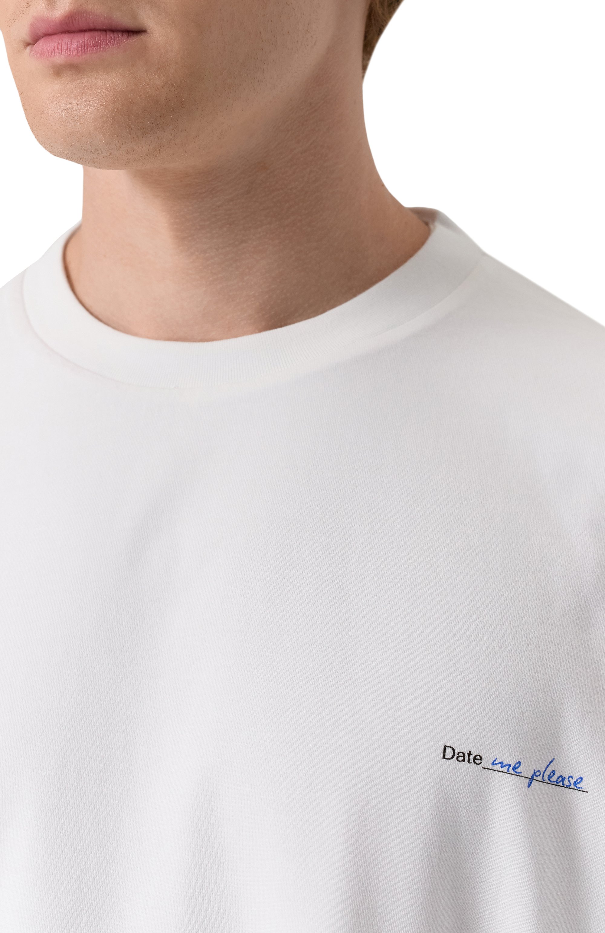 Хлопковый лонгслив VETEMENTS, арт. UA65LS220W/LIGHT JERSEY, фото 5