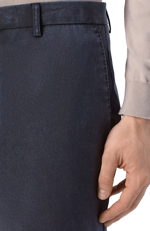 Шерстяные брюки Berwich VULCAN023-GD/DG0047 Синий  VULCAN023-GD/DG0047 Фото 5
