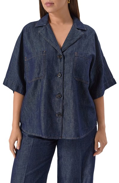 Джинсовая рубашка PERSONA BY MARINA RINALDI, арт. FAUST, фото 3