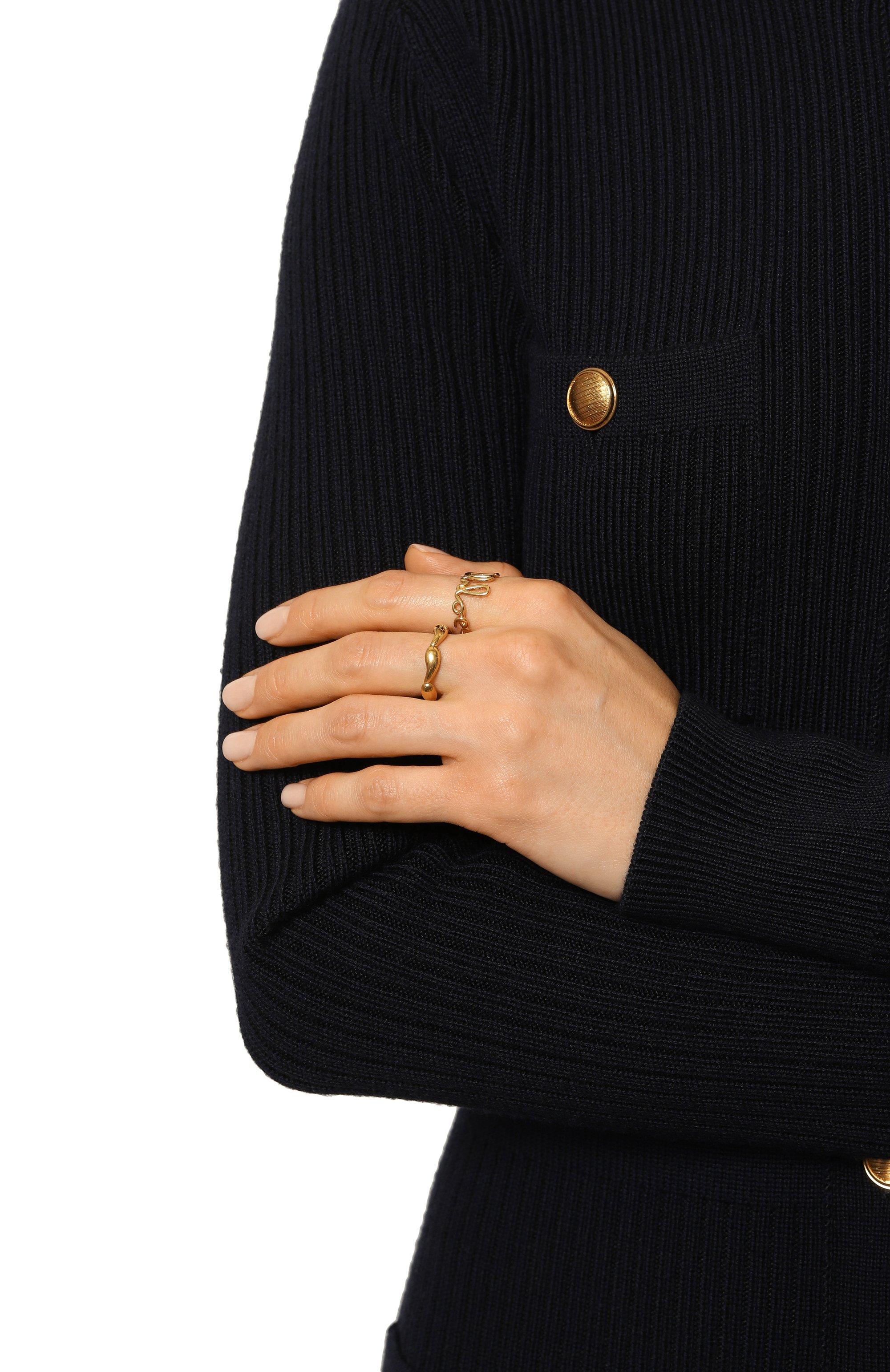 Комплект из двух колец CHLOÉ, арт. CHC24AFR67CB7, фото 4