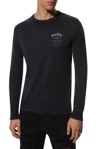 Хлопковый джемпер AERONAUTICA MILITARE, арт. 222MA1409L474, фото 3