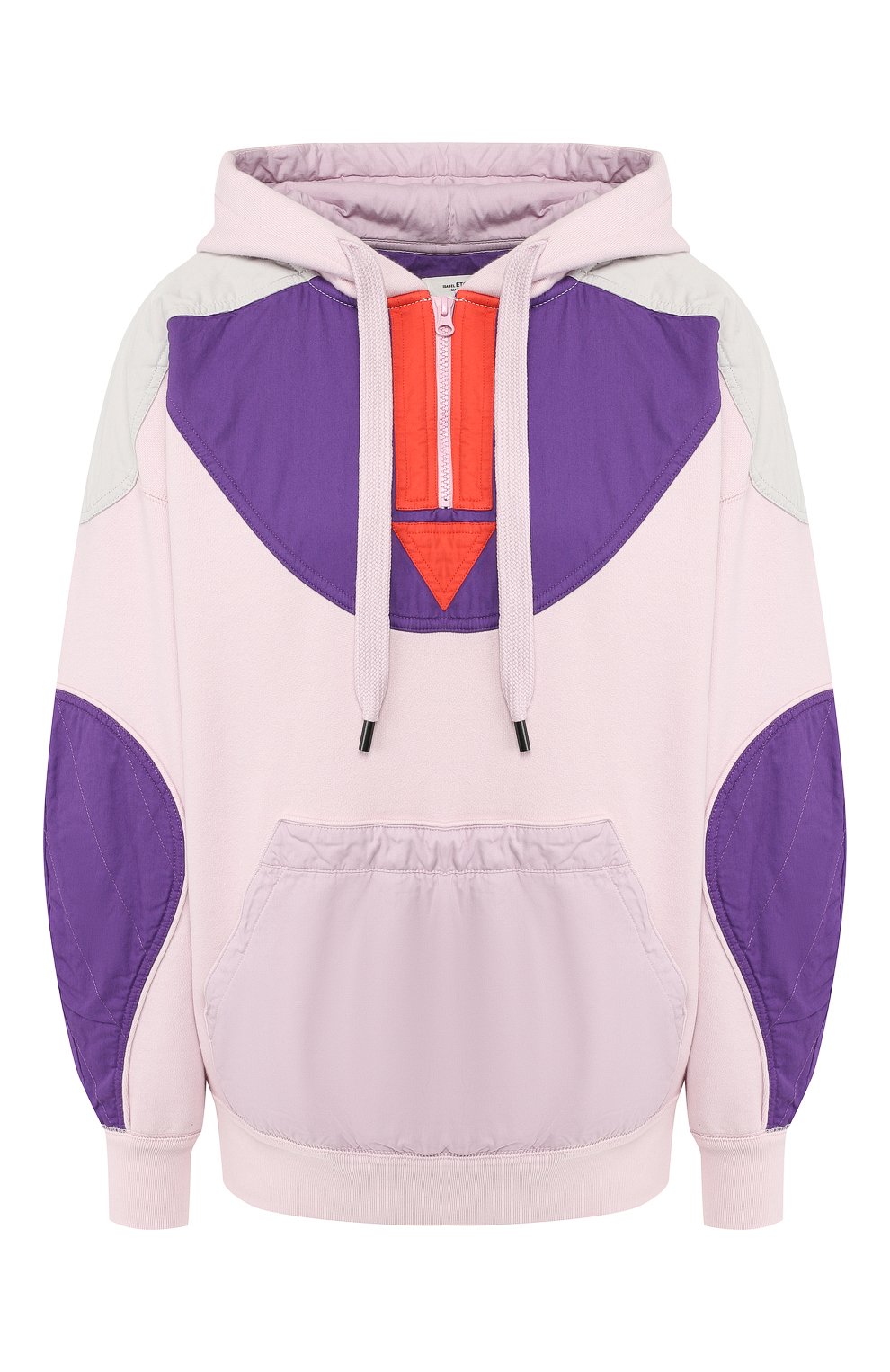 Хлопковое худи ISABEL MARANT ETOILE розового цвета по цене 28950 руб., арт. SW0117-19P044E/NANSEL, фото 1 Хлопковое худи ISABEL MARANT ETOILE, арт. SW0117-19P044E/NANSEL, фото 1