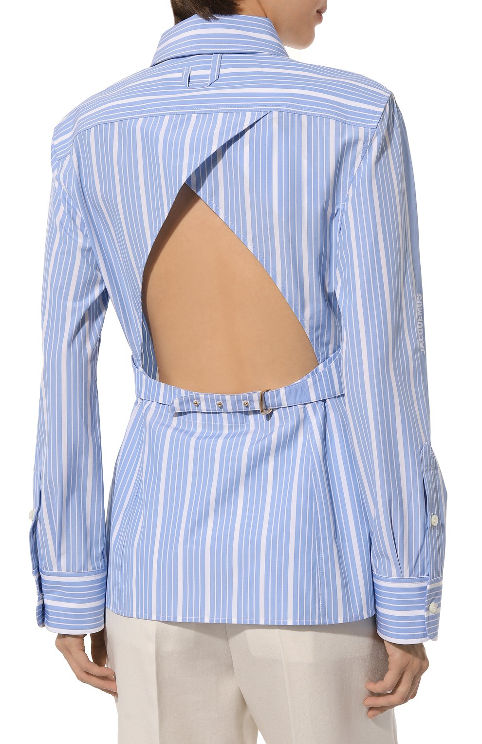 Хлопковая рубашка JACQUEMUS, арт. 24H243SH064/1691, фото 4