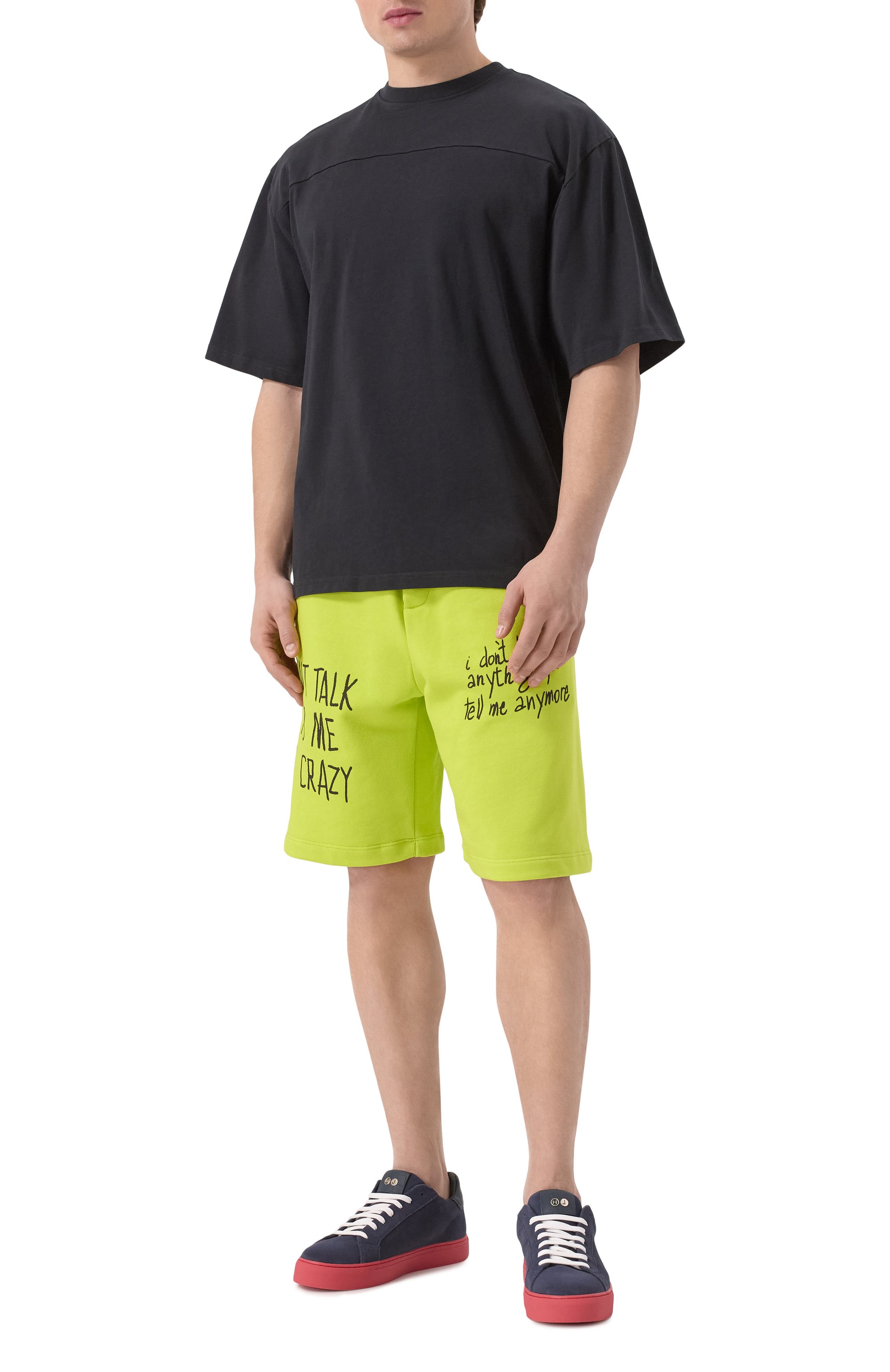 Хлопковые шорты COMME DES FUCKDOWN, арт. CFABM01554, фото 2